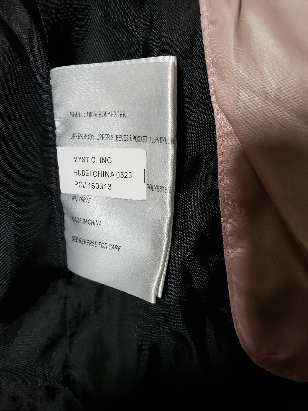 Michael Kors Blush Pink Belted Hood Winter Jacket Size 4 image indicator(6)