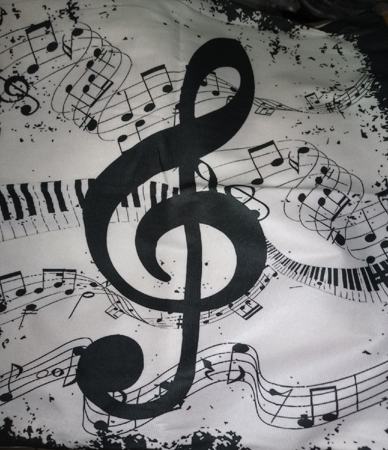 2pcs Music Note Pattern Cushion Covers 🧡
