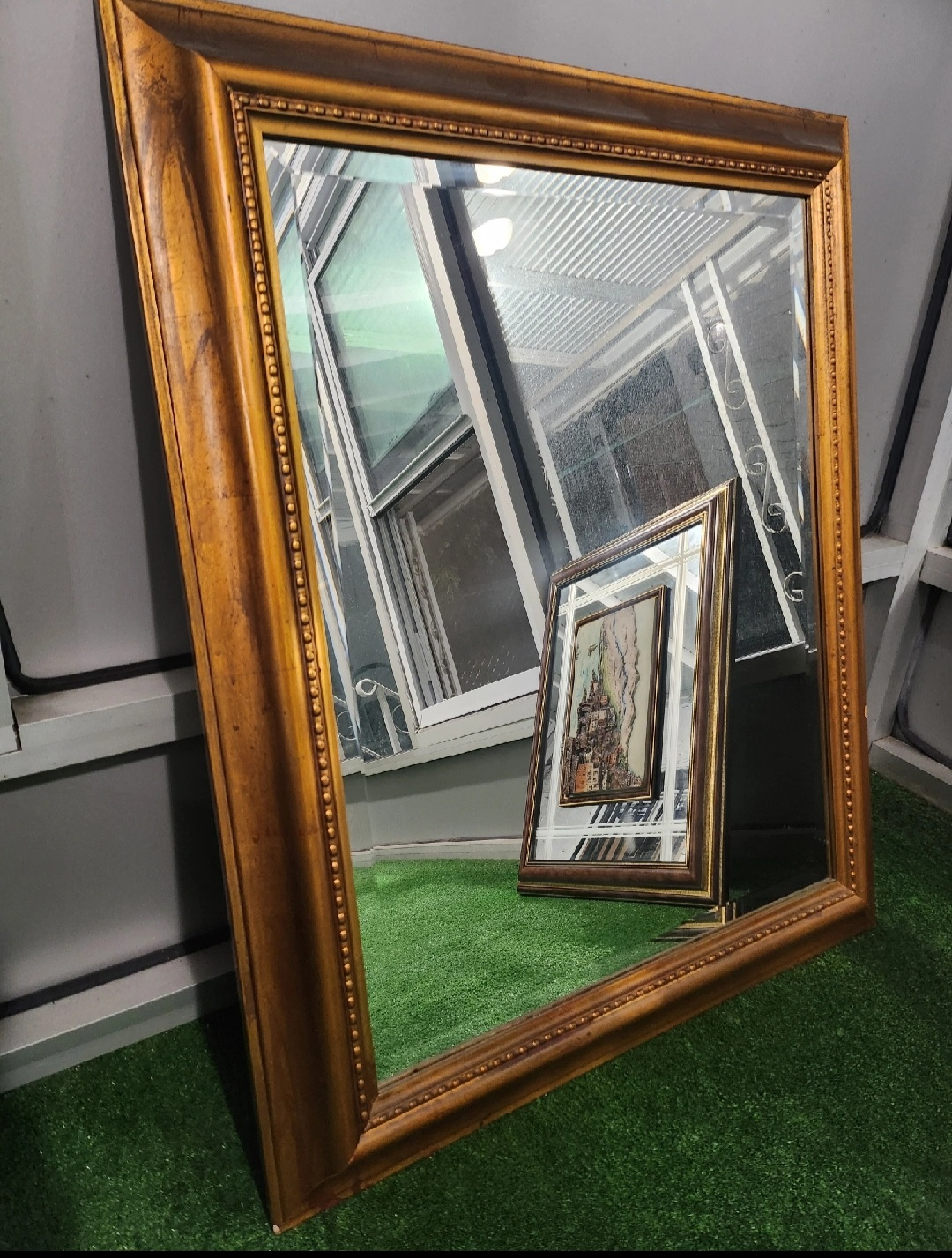 Gold Framed Mirror