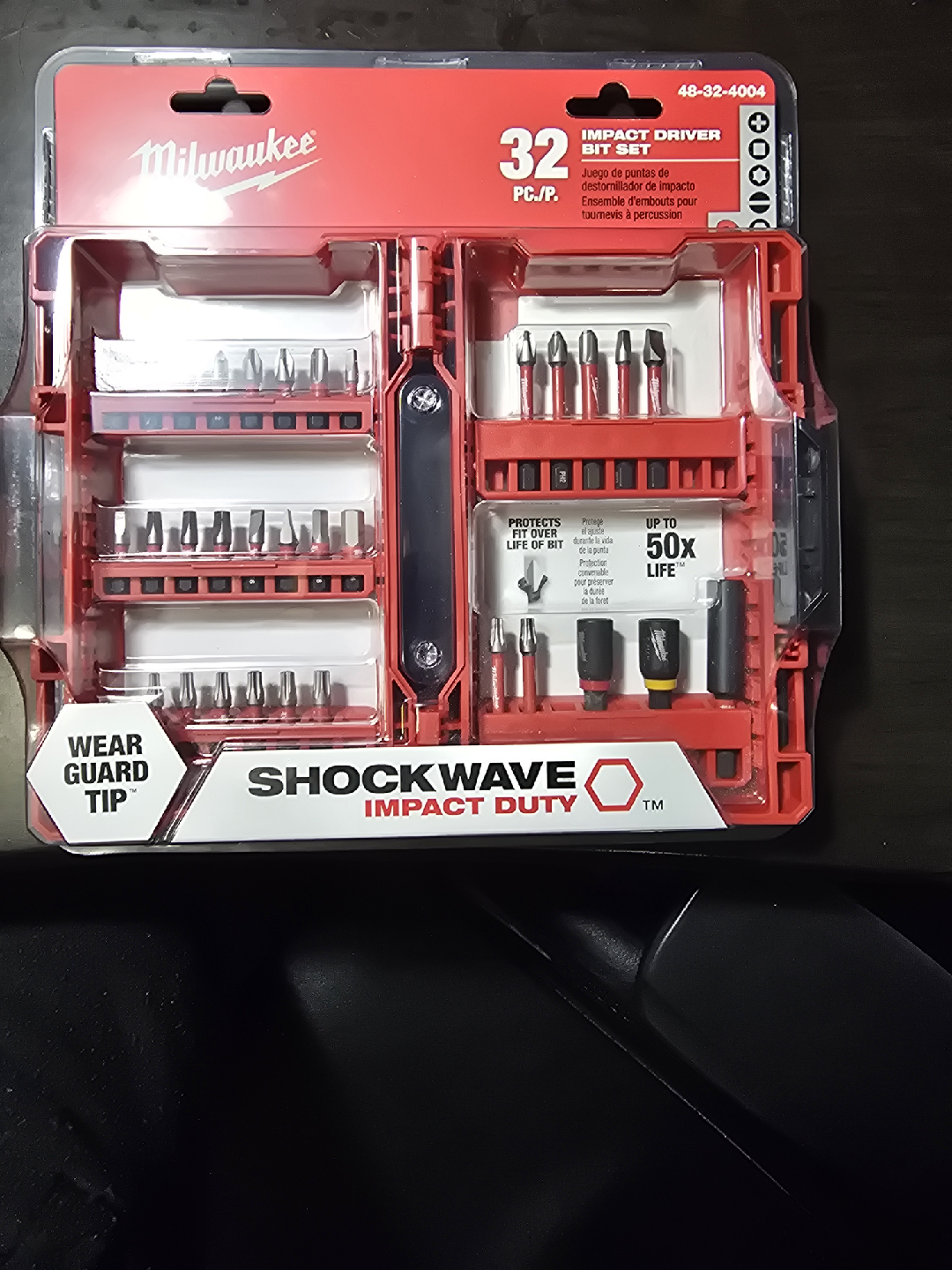 #gifting Milwaukee 32 PC. Shockwave Impact Driver Bit Set - New