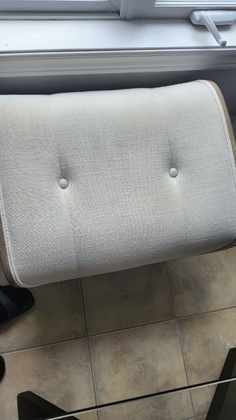 Structube Lounge Chair & stool - photo 3