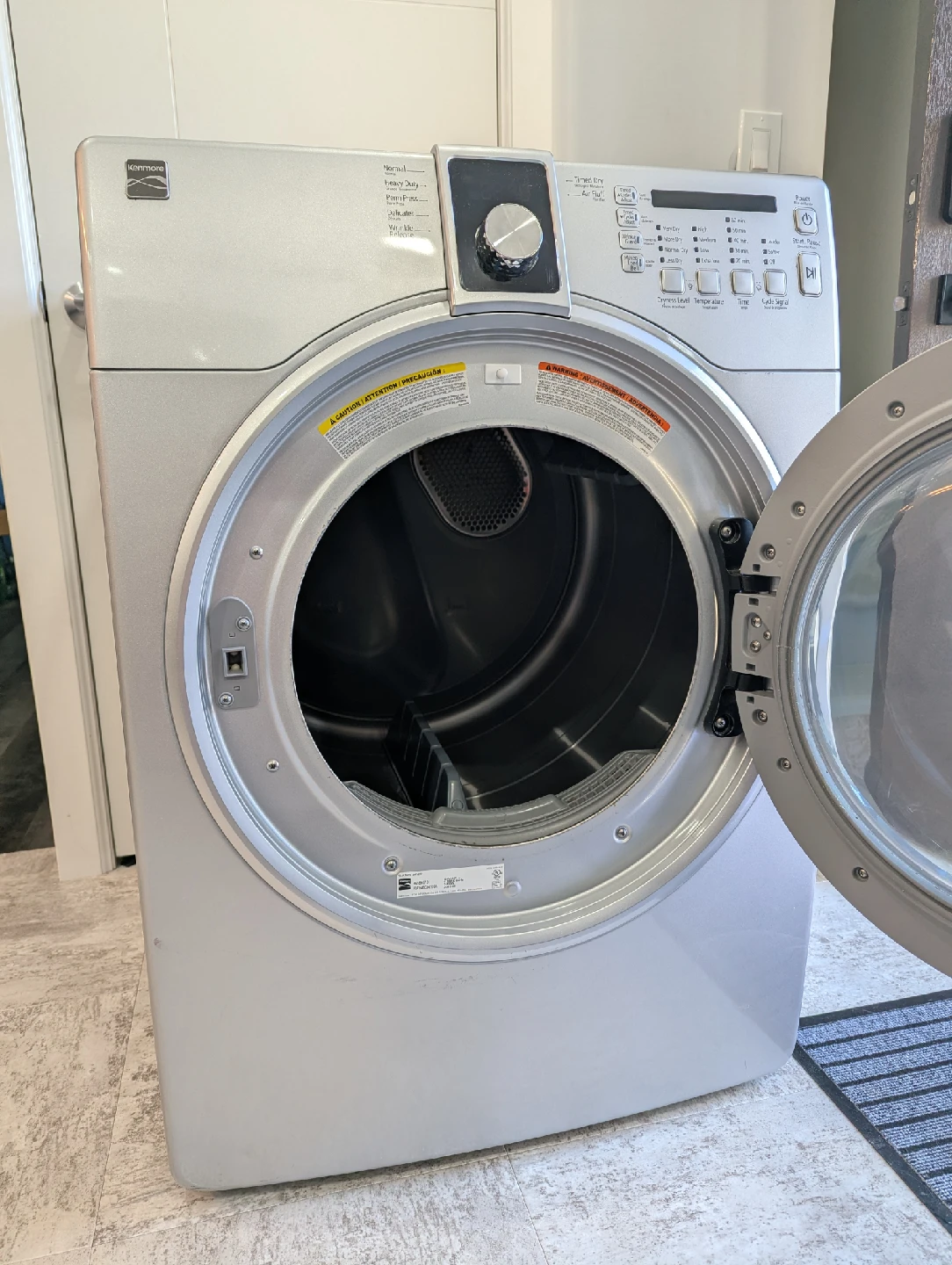 Kenmore Silver Laundry Dryer - photo 2