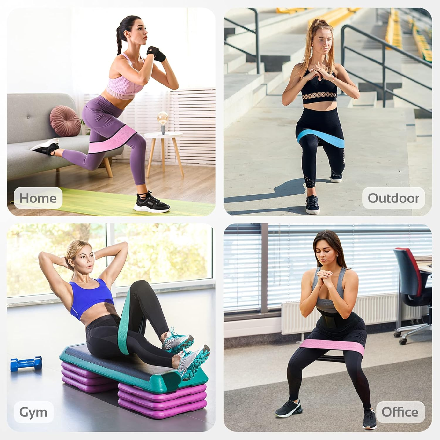 TheFitLife Resistance Bands for Legs and Butt - photo 4