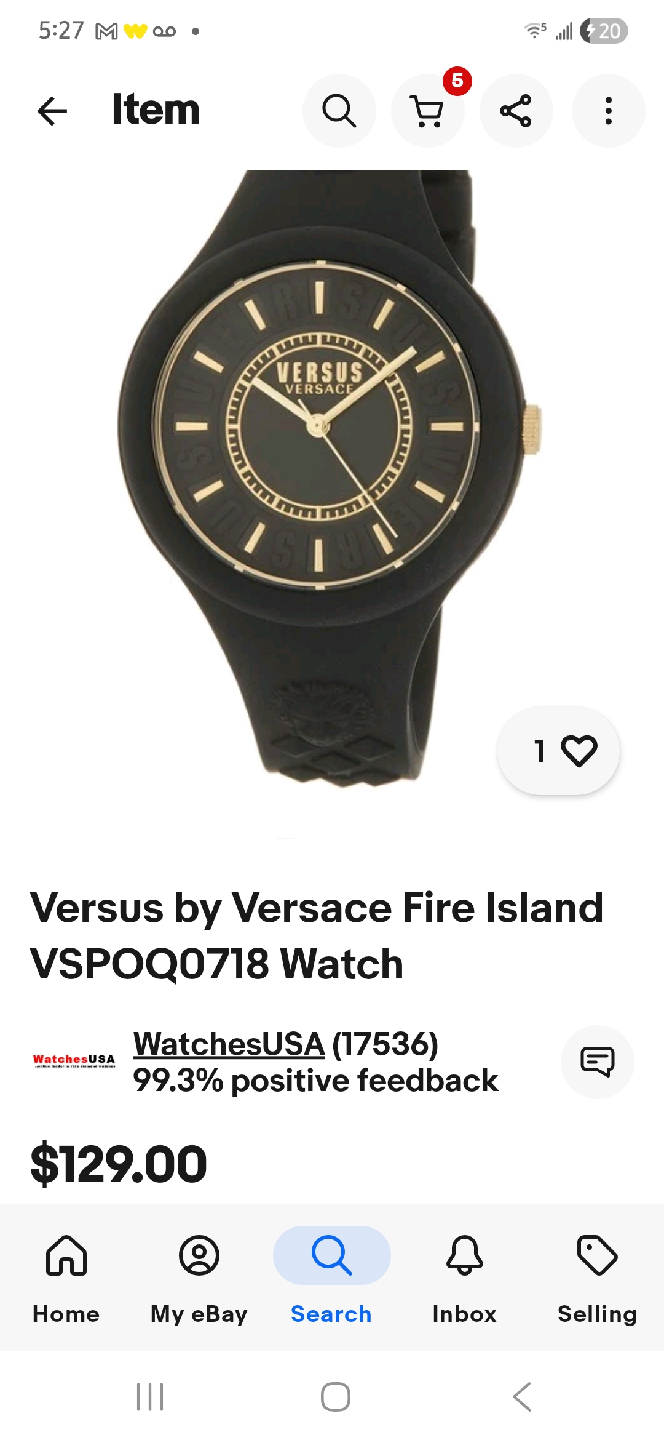 Versus by Versace Fire Island VSPQO0718 Watch - photo 4