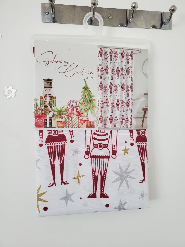 Nutcracker Shower Curtain 70" x 72" thumbnail