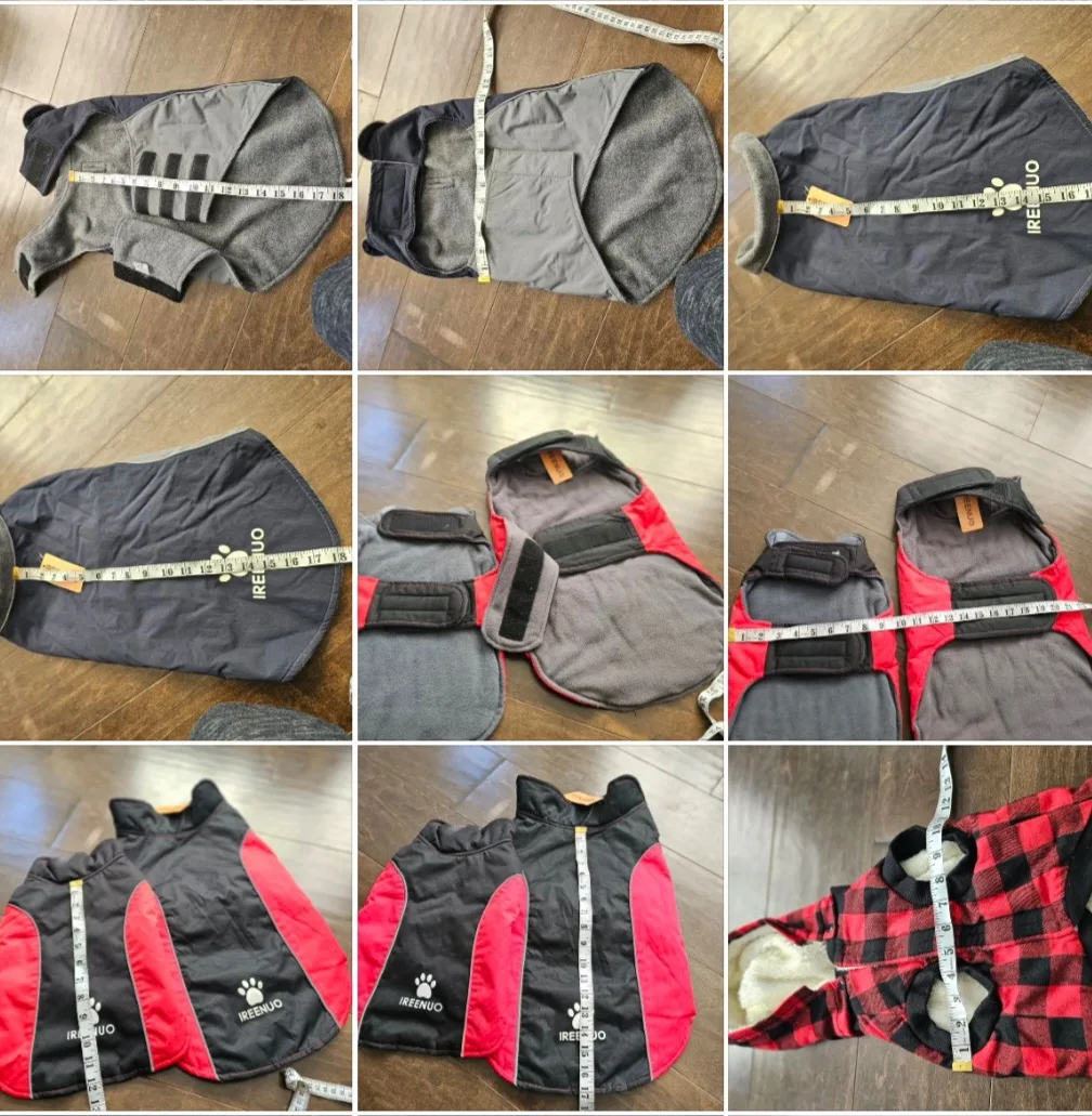 (New)winter jacket for dog, price between $25 to $35 each image indicator(9)