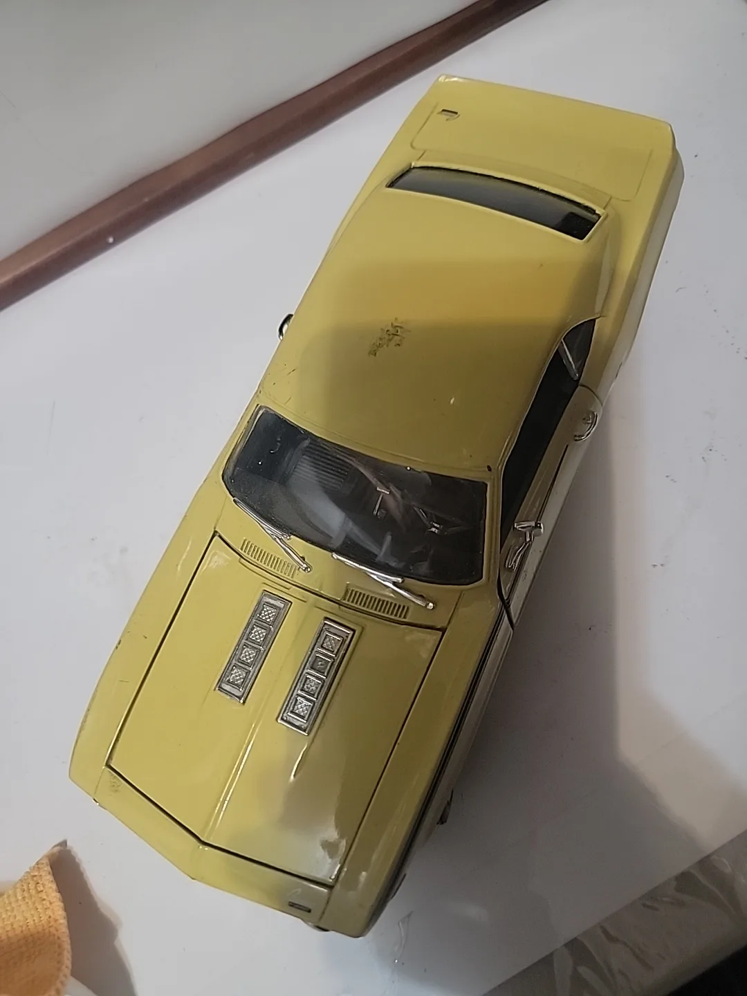 Yellow 1969 Camaro SS Diecast Model Car image indicator(8)