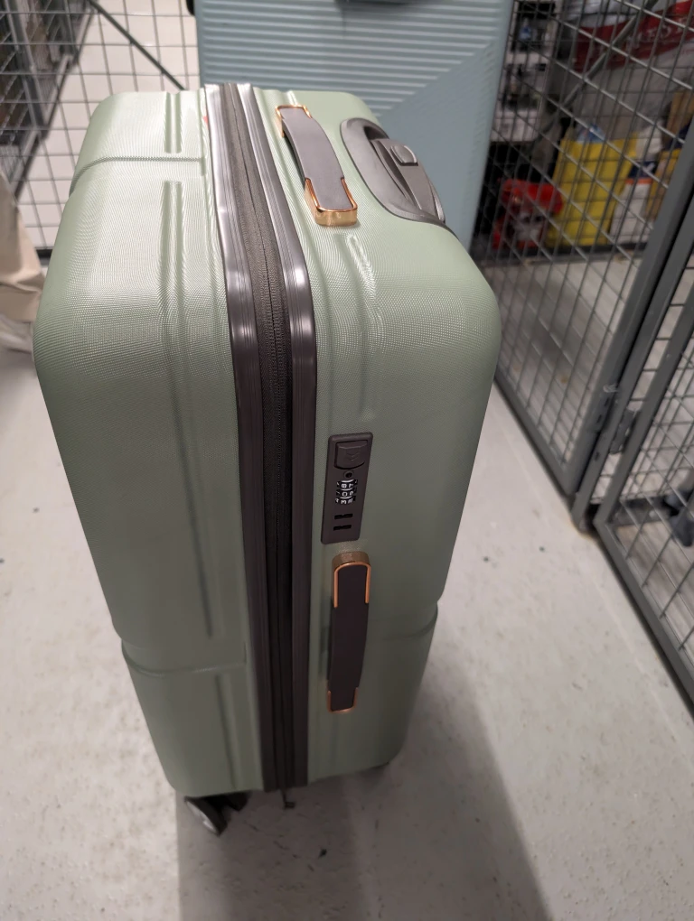 Light Green Hard Shell Suitcase