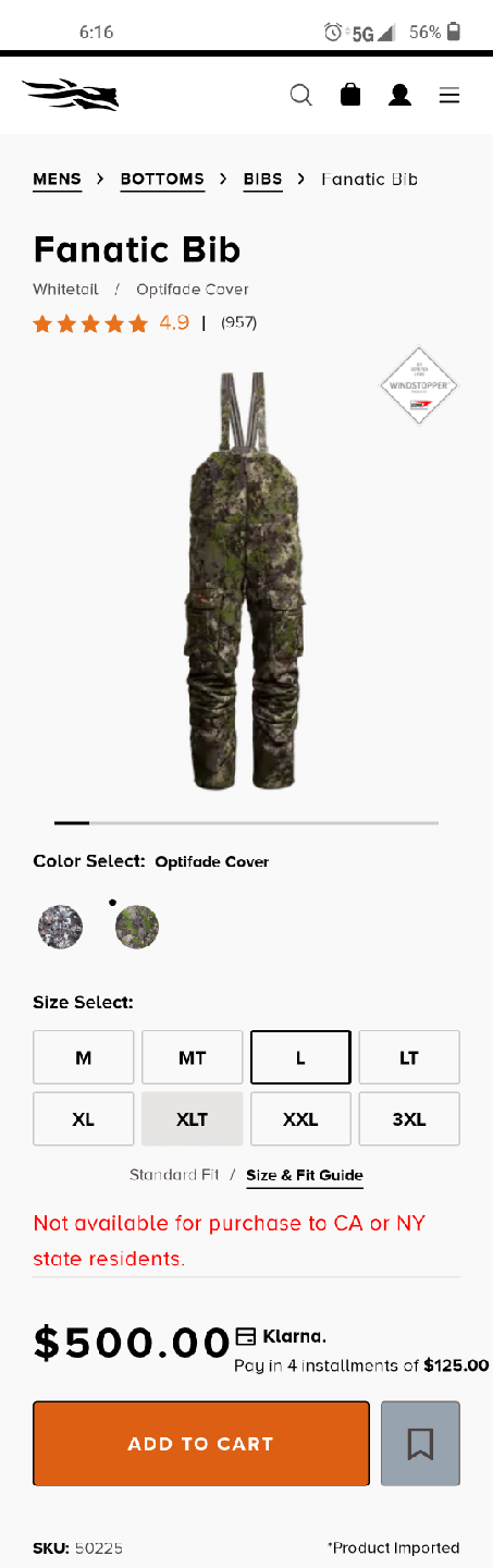 Sitka Fanatic Bib Overalls - photo 2