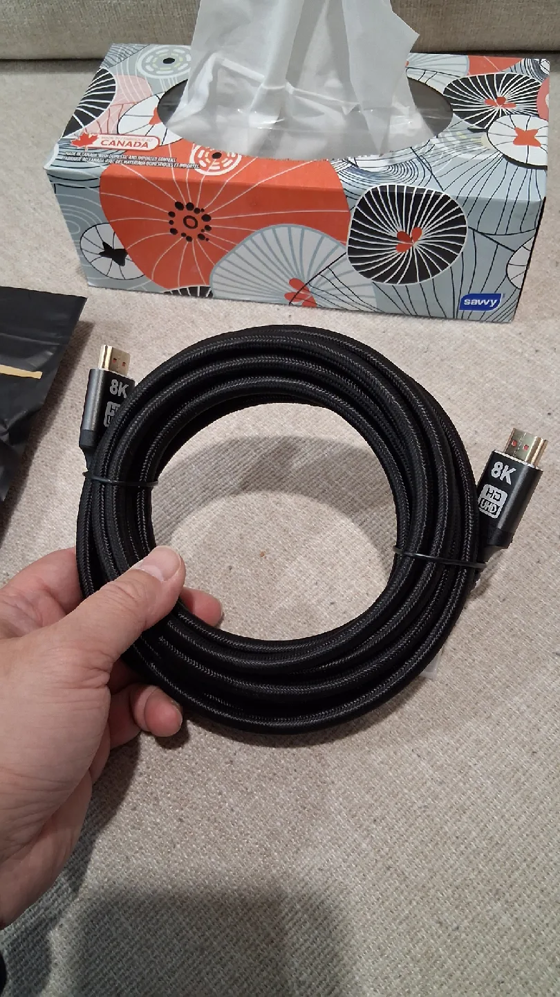 HDMI Cable 4m Long. 8K 10K High Speed thumbnail