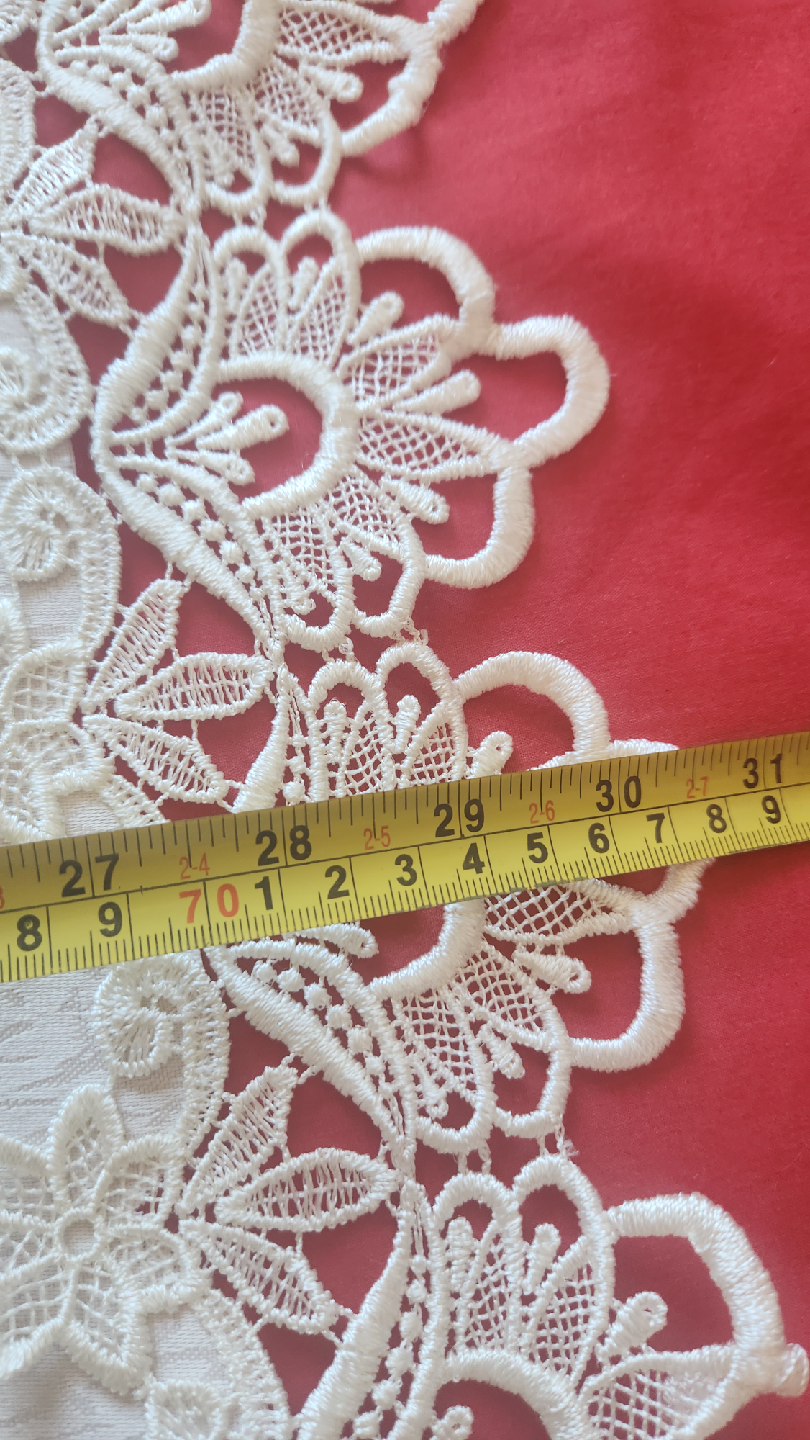 Handmade Lace Table Runner - 130cm Long - photo 4