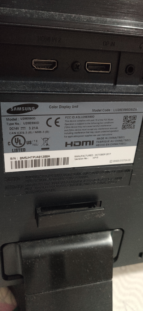 Samsung U28E590D 28" 4K UHD Monitor - photo 3