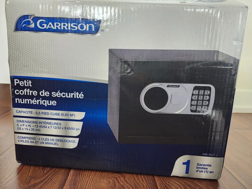Garrison Petit Digital Security Safe - NEW thumbnail