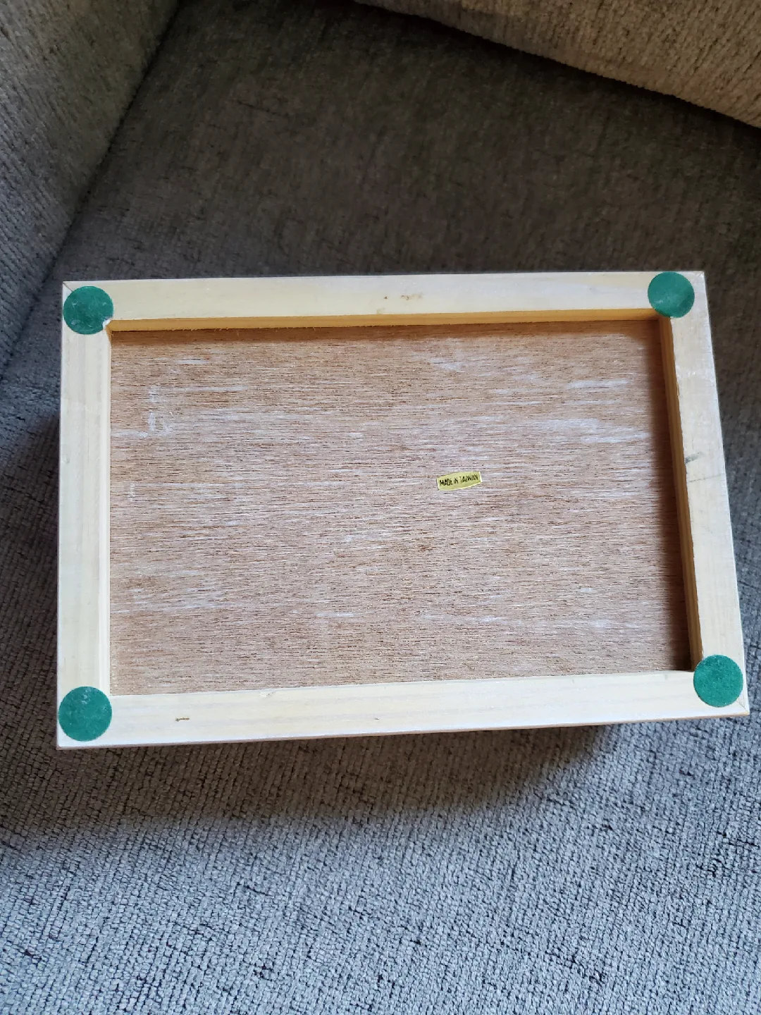 Vintage Floral Tapestry Wooden Jewelry Box 🥕 image indicator(5)