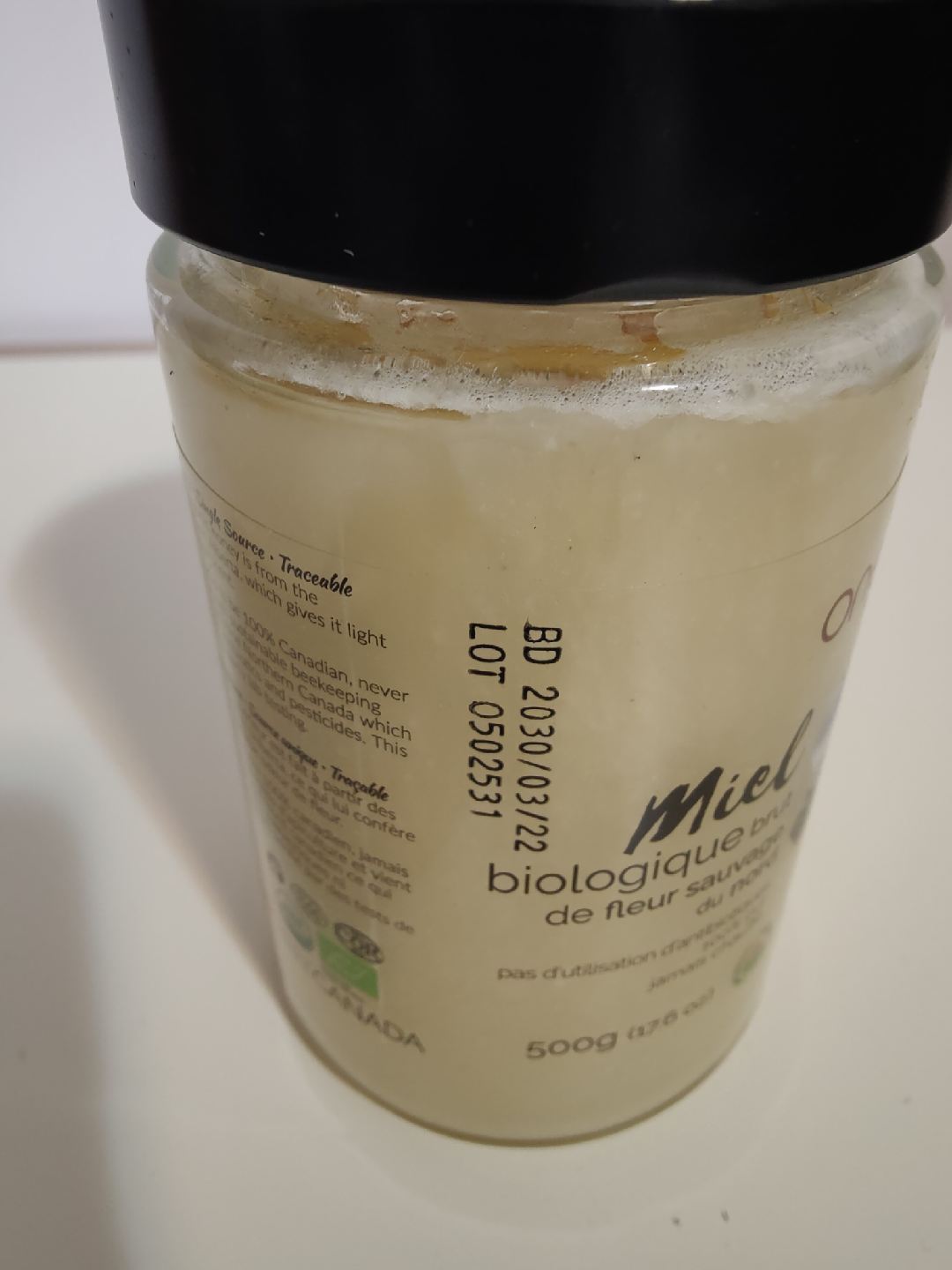 One Root Organic Raw Wildflower Honey - photo 2
