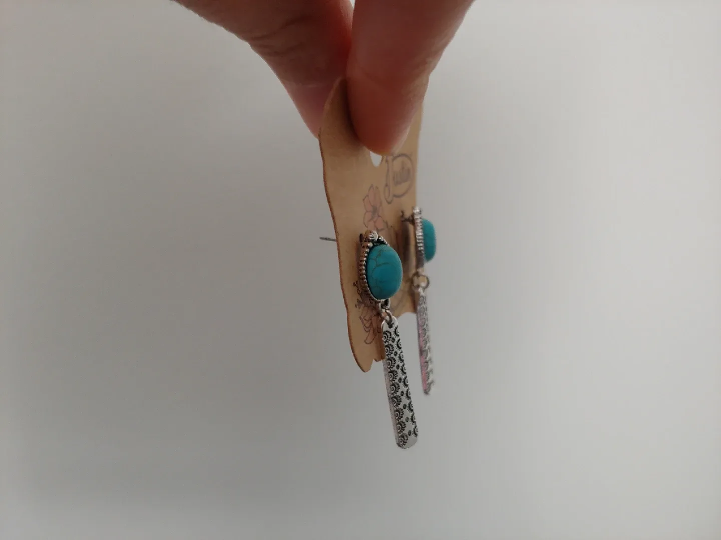 Justin Turquoise fashion Earrings - New image indicator(3)