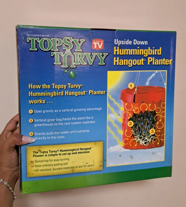 Tomato & Hummingbird Planter image indicator(3)