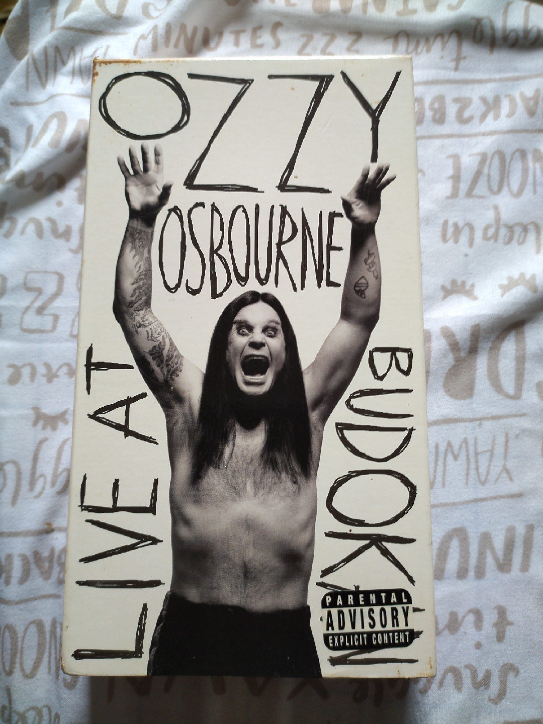Ozzy Osbourne Live at Budokan VHS