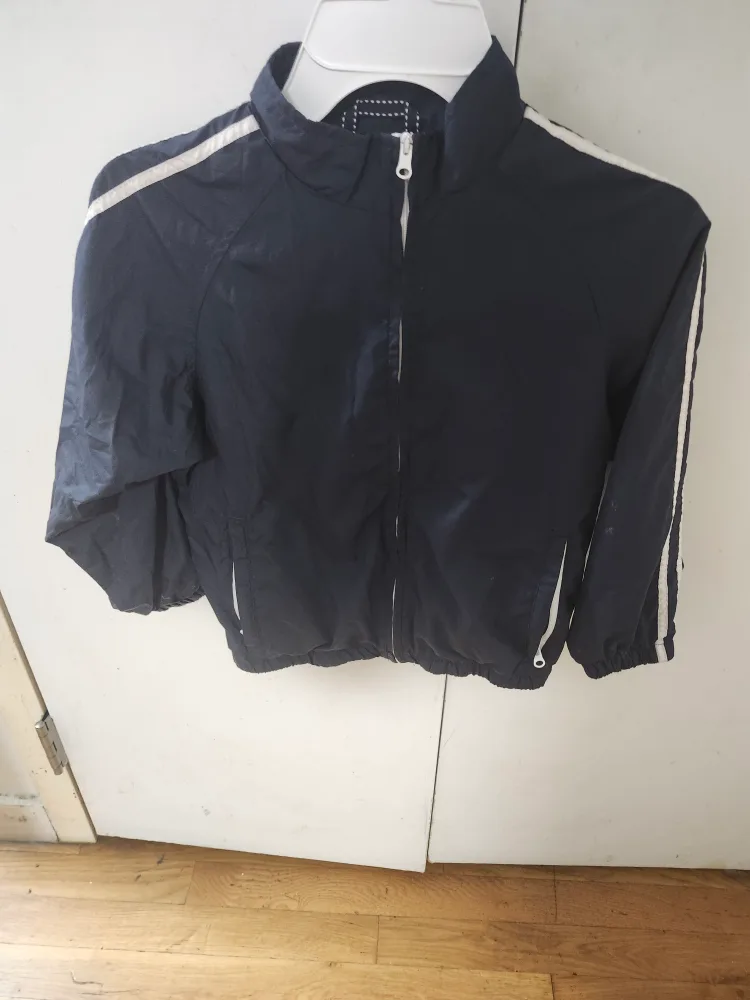 Lands' End Navy Blue Jacket Size M image indicator(3)