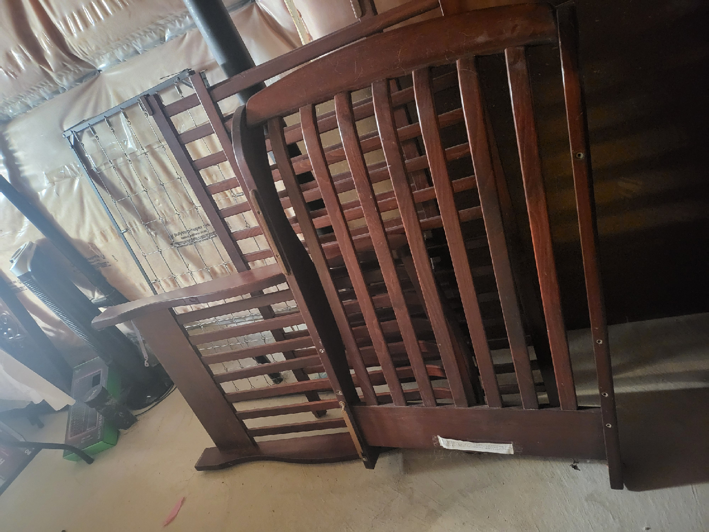 FREE Wooden Baby Crib