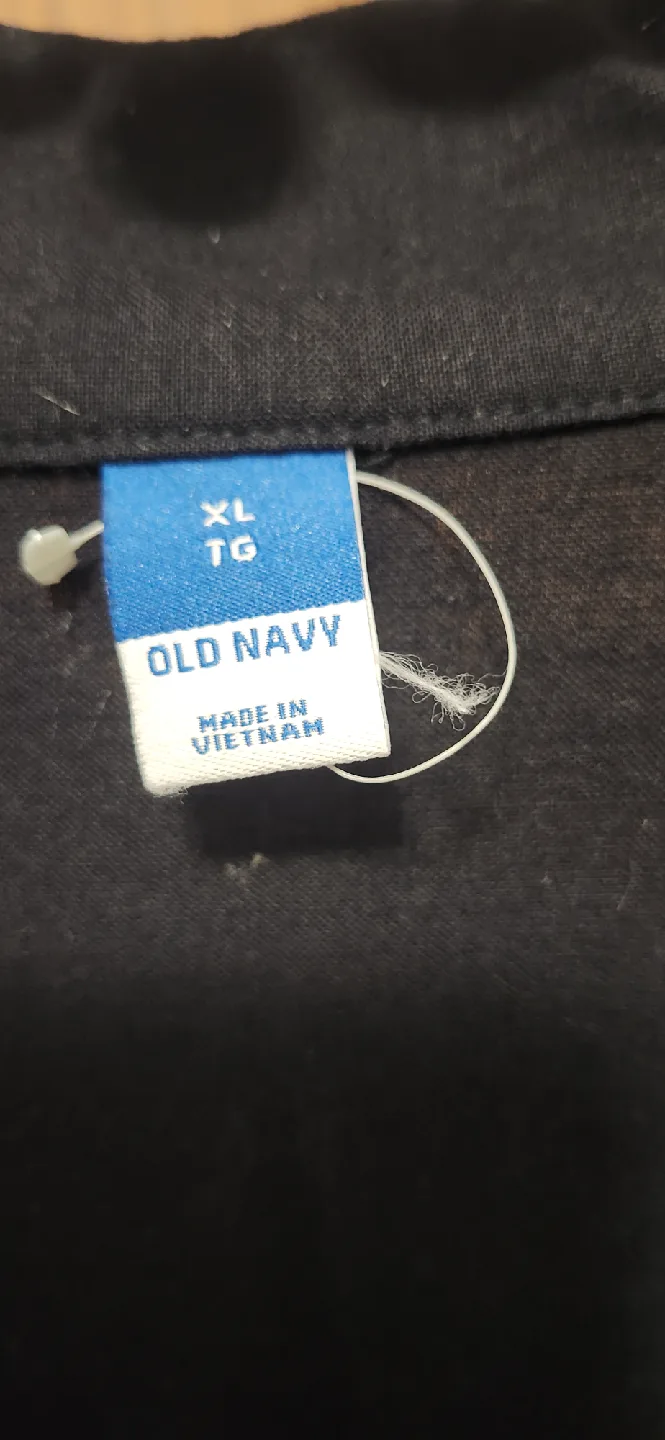 Old Navy Black Shirt Dress - XL image indicator(2)