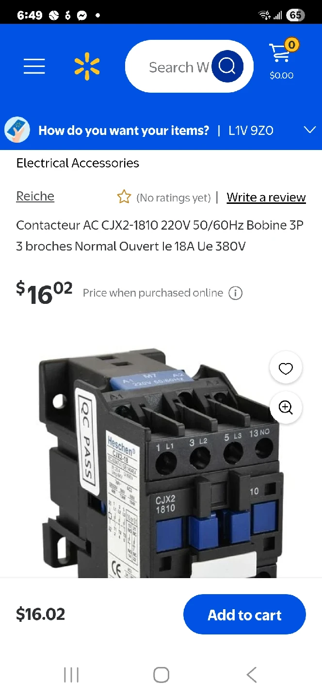 Baomain CJX2-18 AC Contactor - photo 2