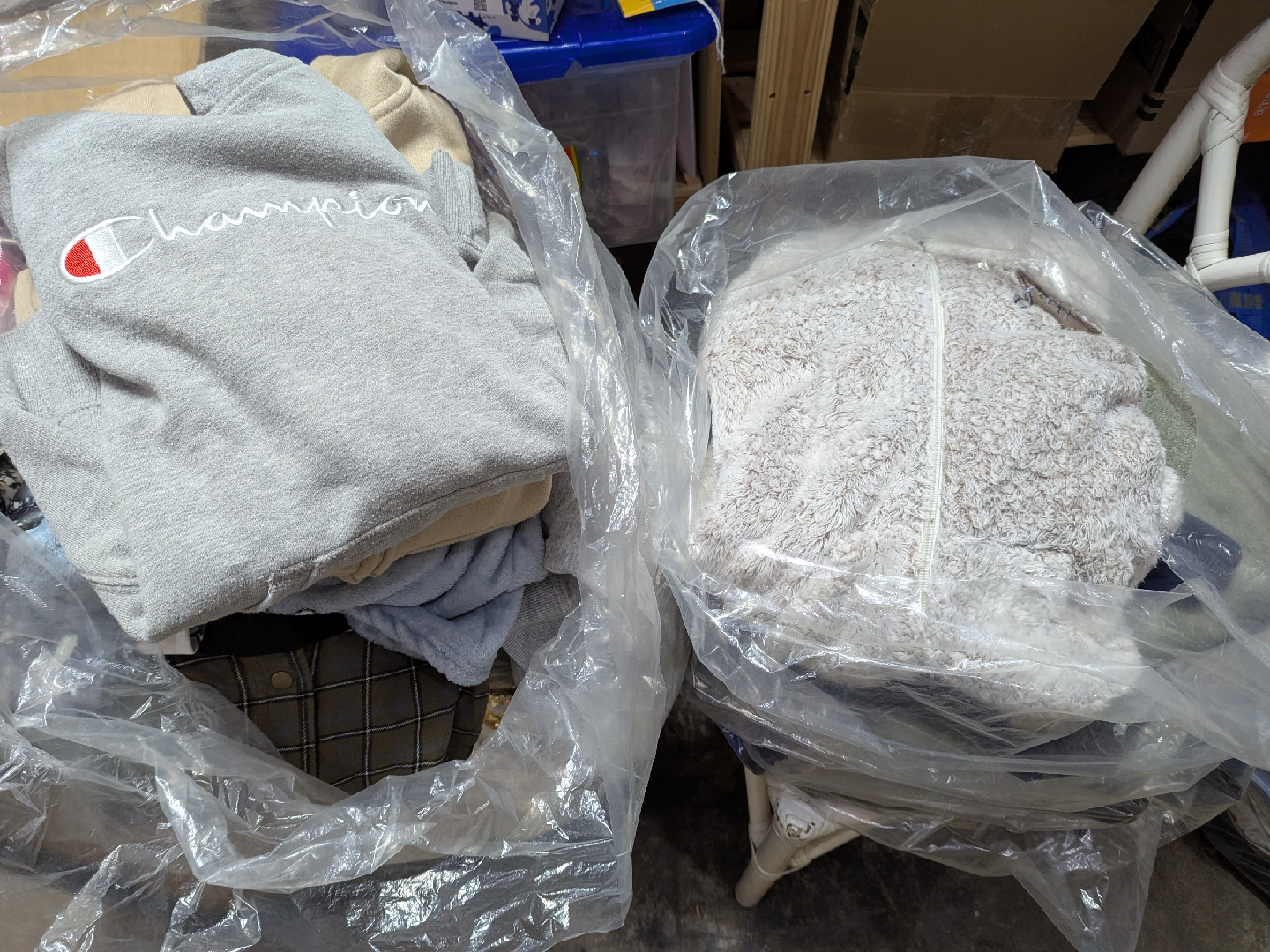 Bags of Clothes