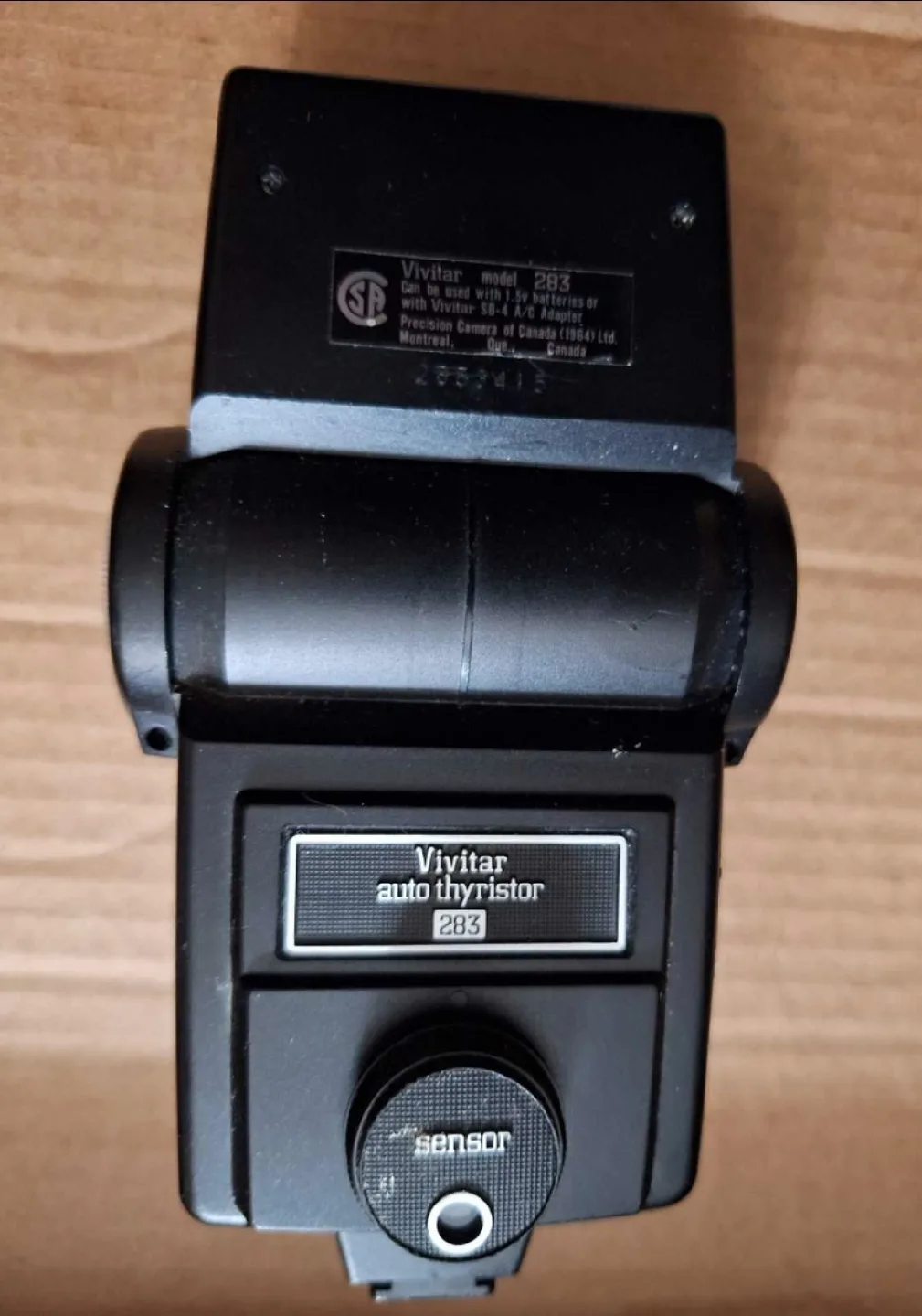 Vivitar 283 electronic flash. image indicator(2)