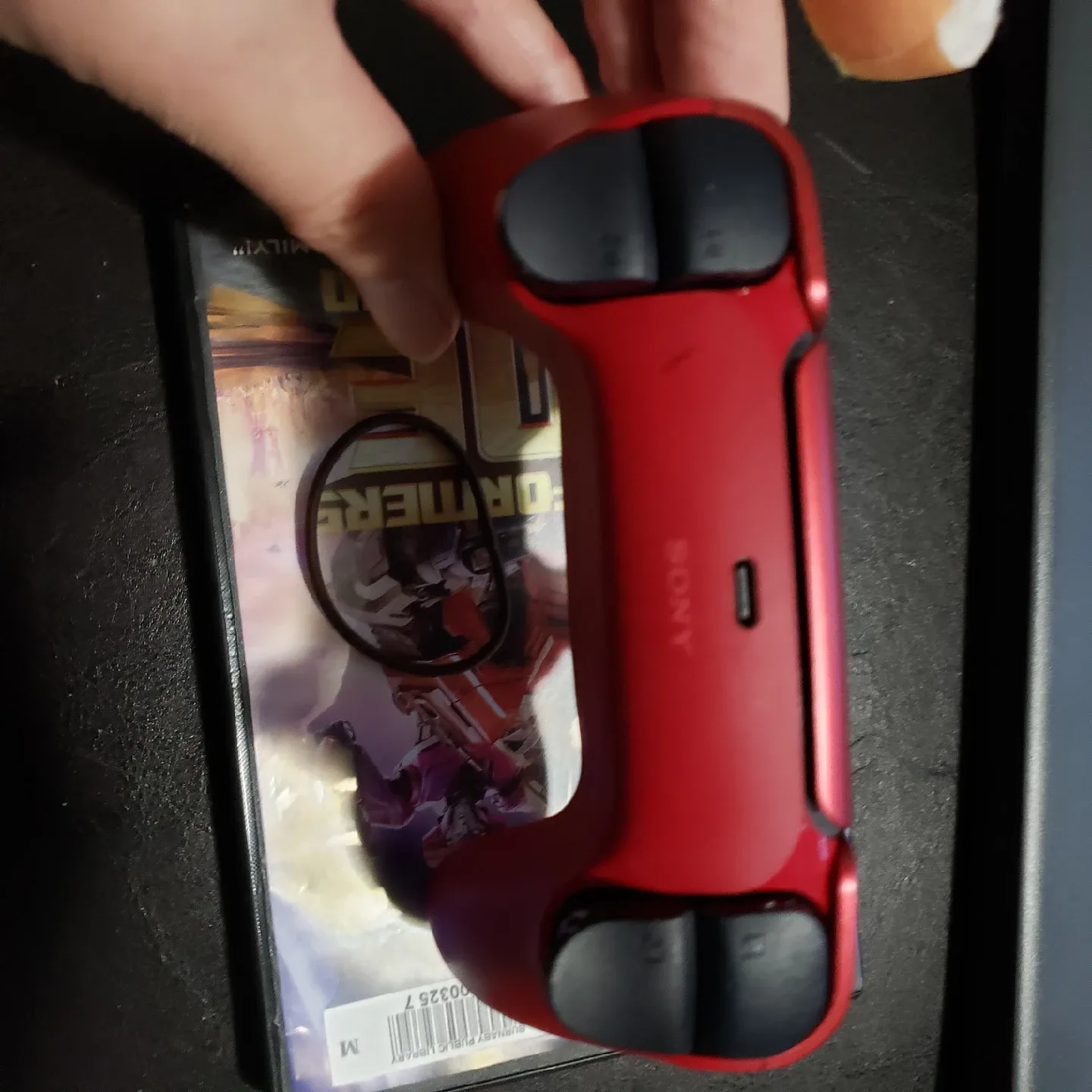 Red Sony PlayStation 5 DualSense Controller image indicator(3)