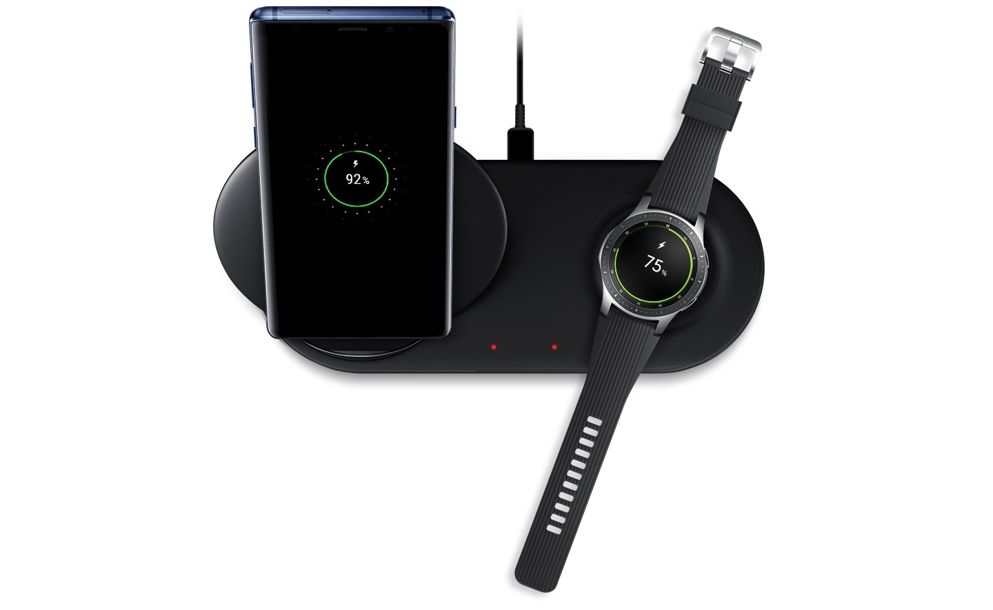 Samsung Wireless Charger Duo Fast Charge Stand & Pad EP-N6100T