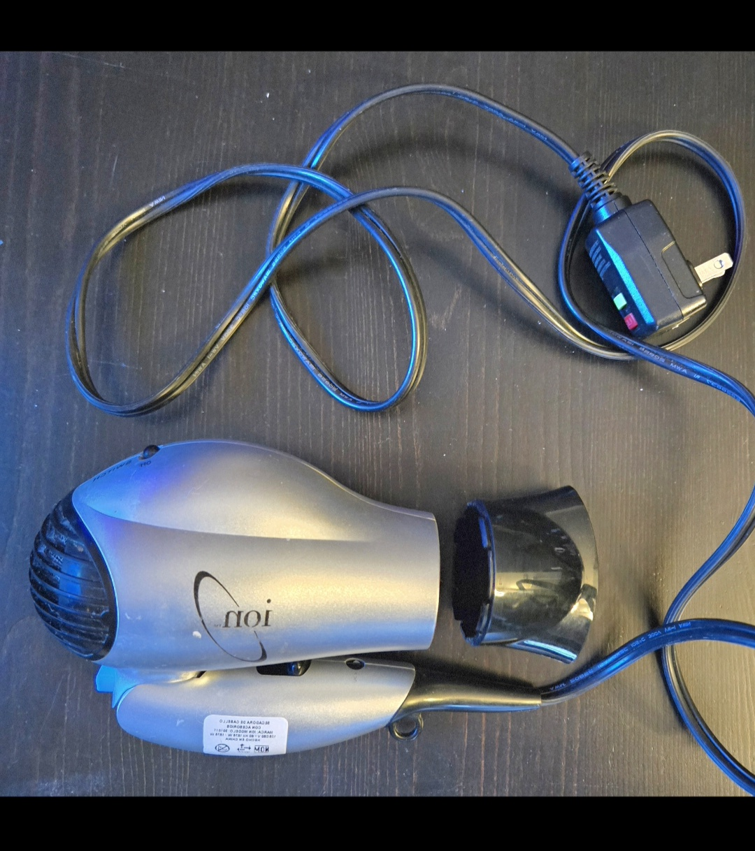 travel size  Hair Dryer compact (ion)(hot)