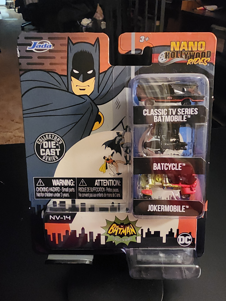 Jada Toys Batman Nano Hollywood Rides Die-Cast