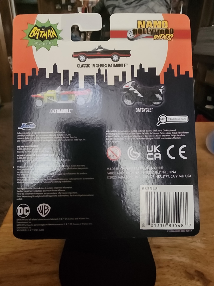 Jada Toys Batman Nano Hollywood Rides Die-Cast - photo 2