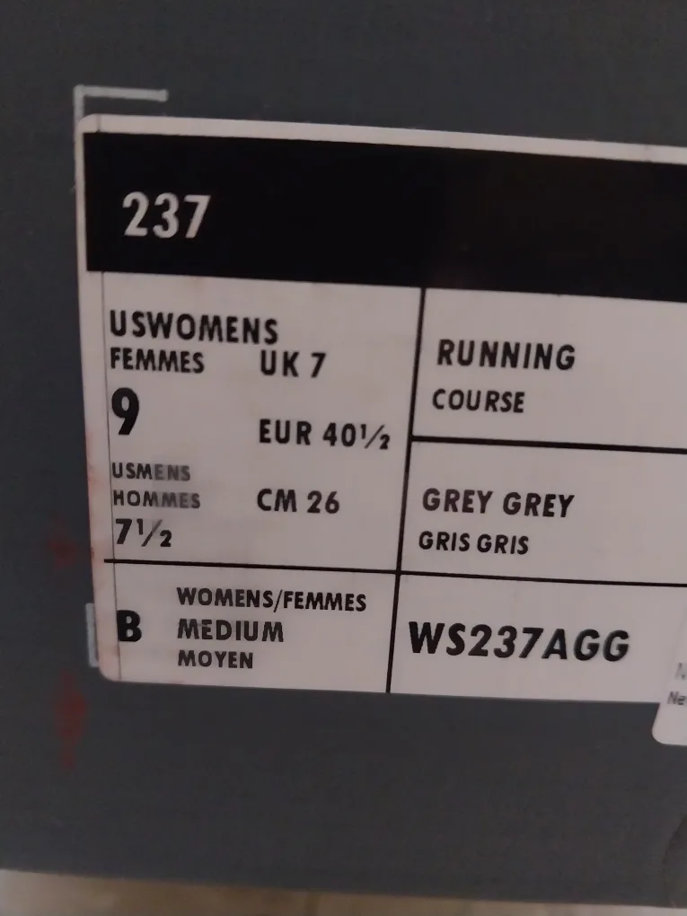 NIB New Balance 237 Women's Size 9 Gray image indicator(4)