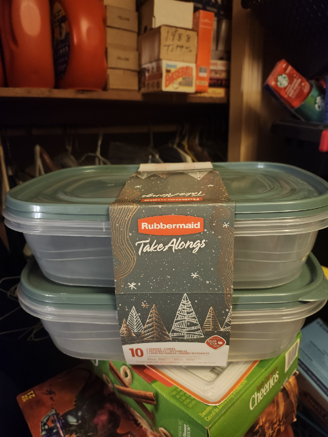 Rubbermaid TakeAlongs Containers - 10 Piece Set
