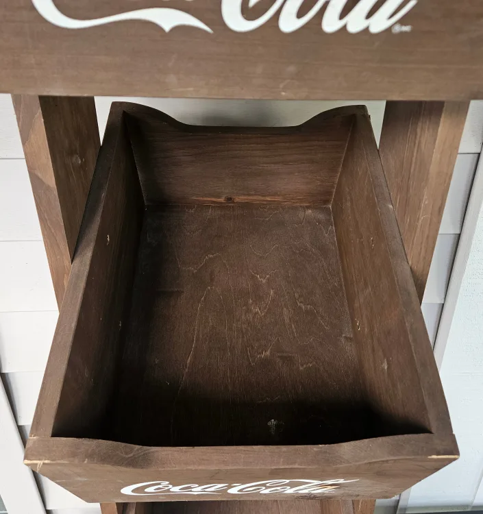 Coca Cola Wooden Display Case image indicator(7)