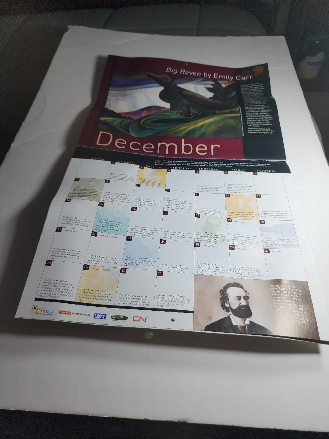 British Columbia 150 Years Calendar image indicator(8)