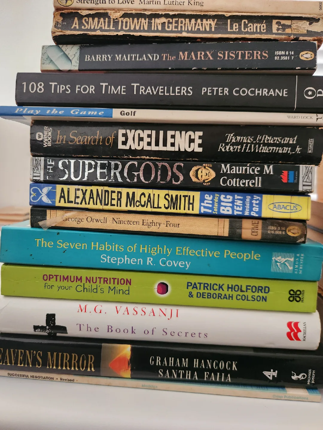 Mixed Books Lot - Self Help, Sci-Fi, History & More! image indicator(2)