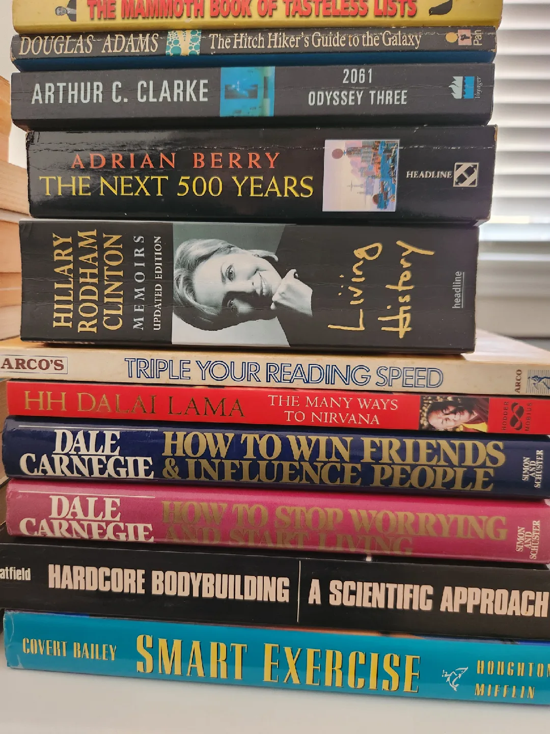 Mixed Books Lot - Self Help, Sci-Fi, History & More! image indicator(3)
