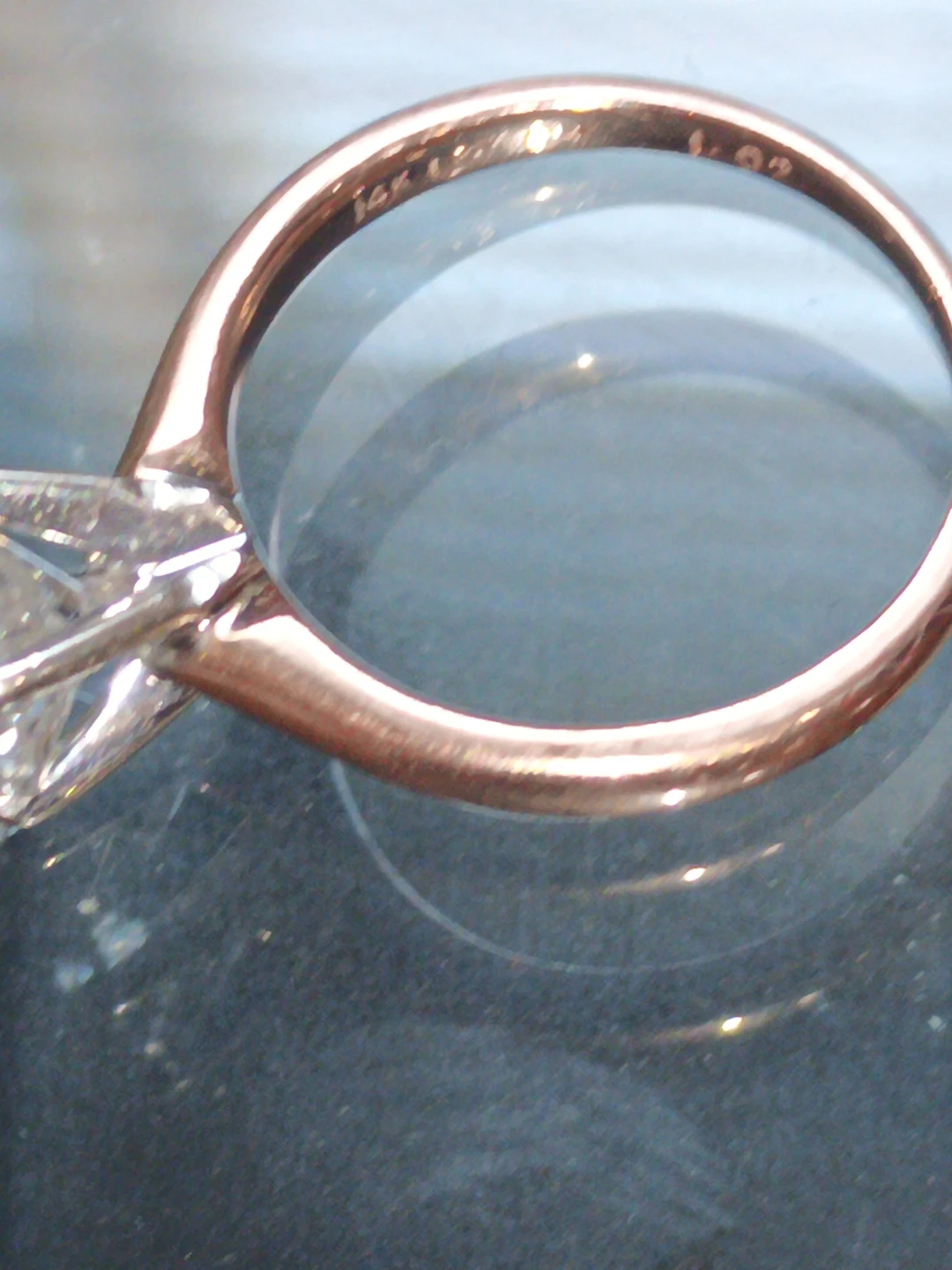 14K Gold Ring with Diamond - photo 4