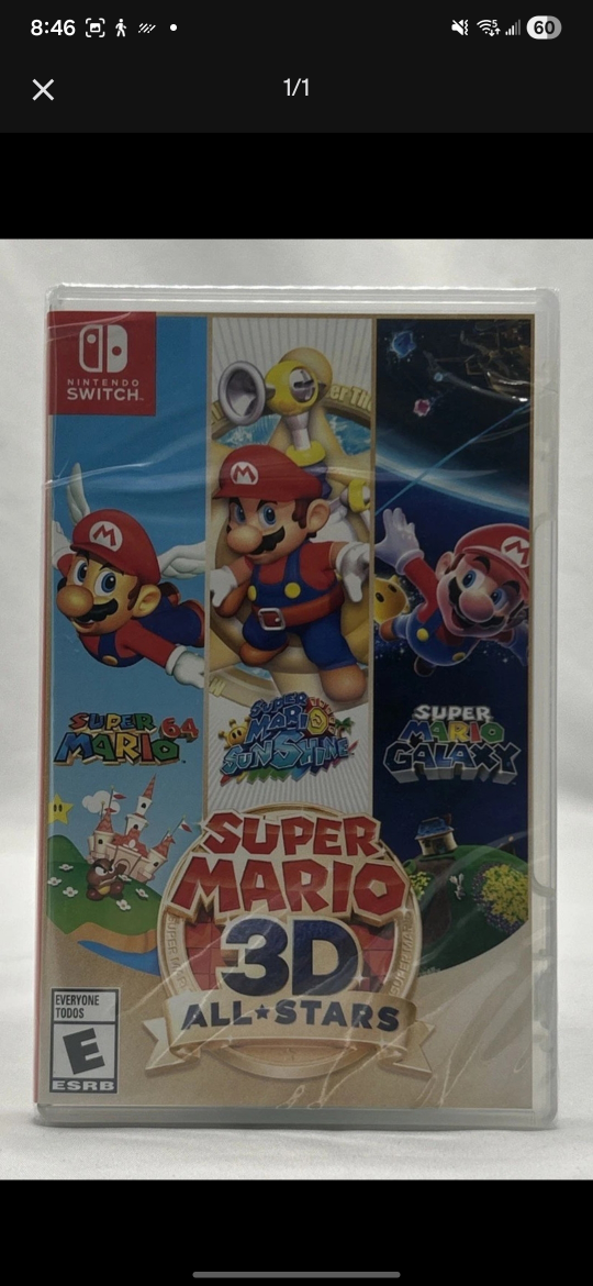 New Super Mario 3D All-Stars Nintendo Switch Game