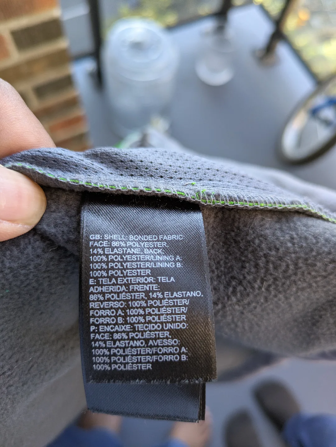 The North Face Green Softshell Jacket - XL image indicator(4)