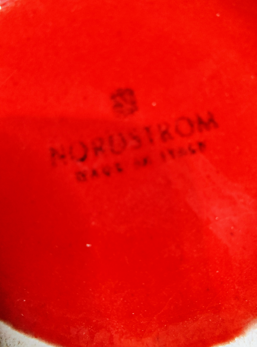 Nordstrom Red Coffee Cup and Saucer - photo 3