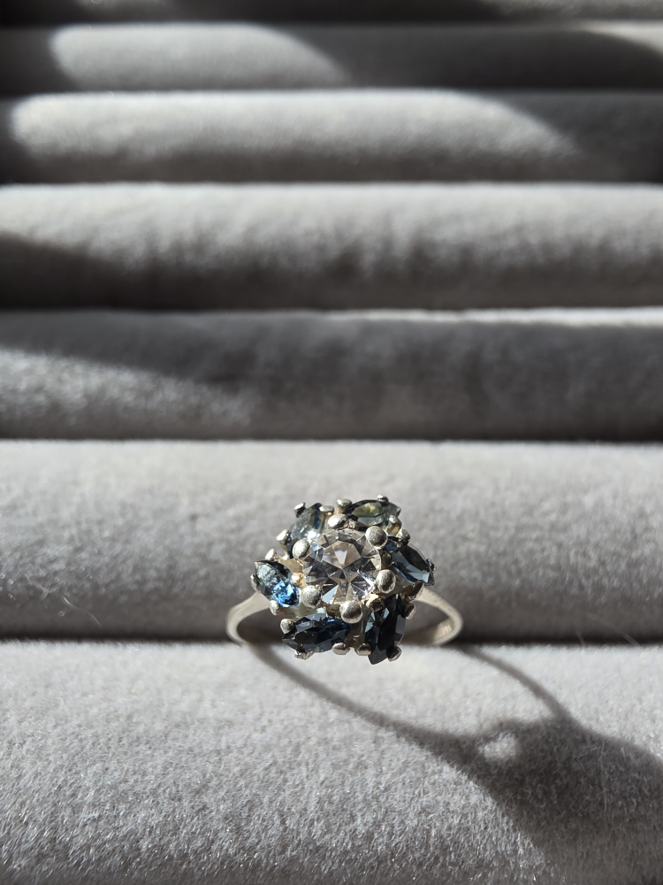 Silver Cocktail Ring - photo 2