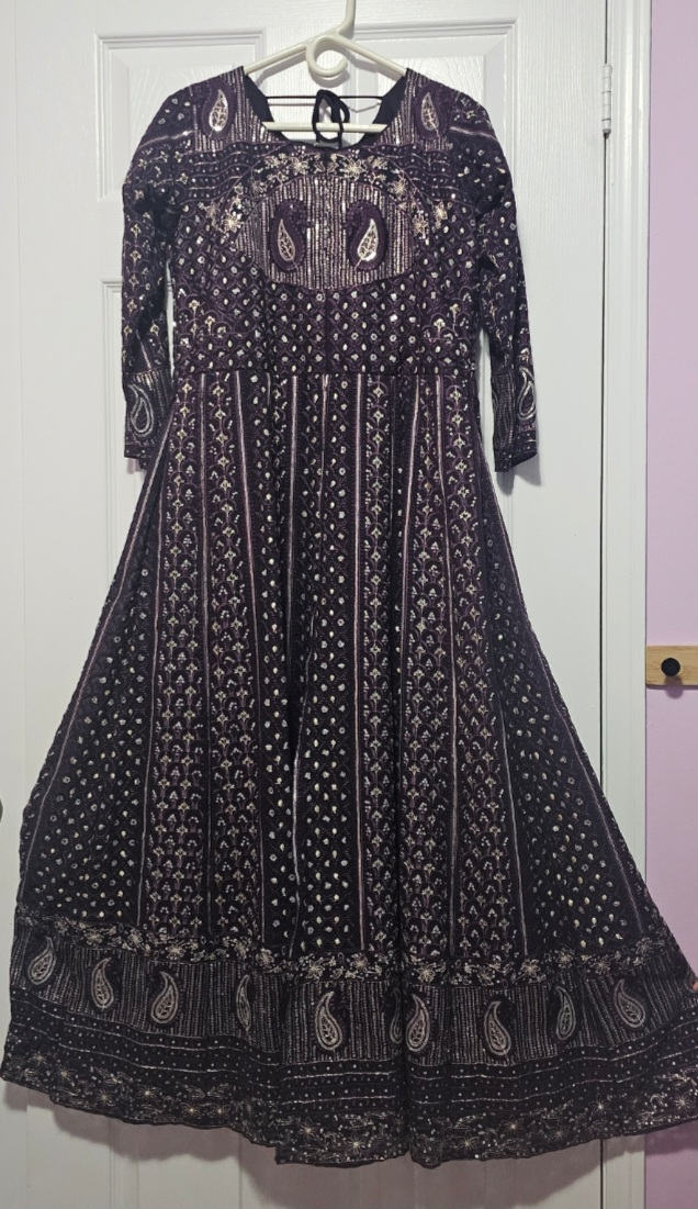 Brand new beautiful Purple Anarkali Dress