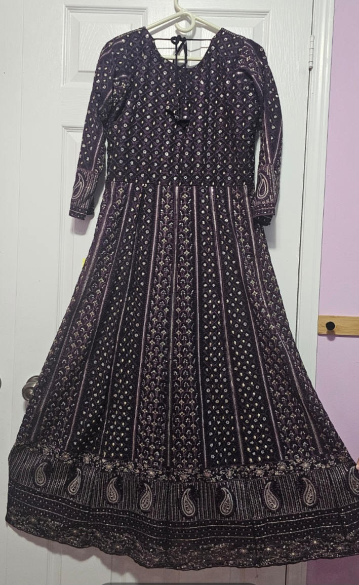 Brand new beautiful Purple Anarkali Dress - photo 2