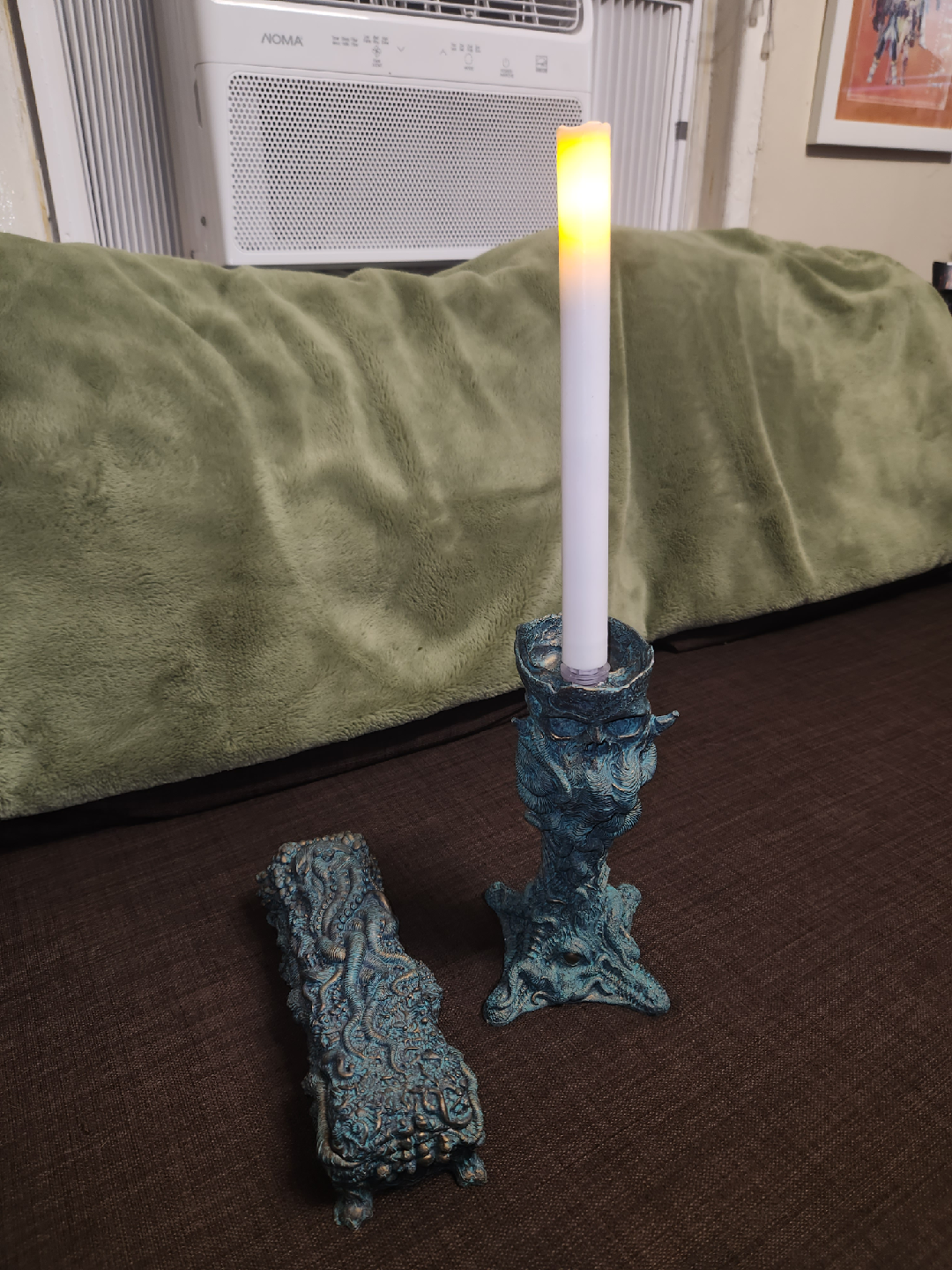 Cthulhu Dice Box & Candle Holder Set - photo 2