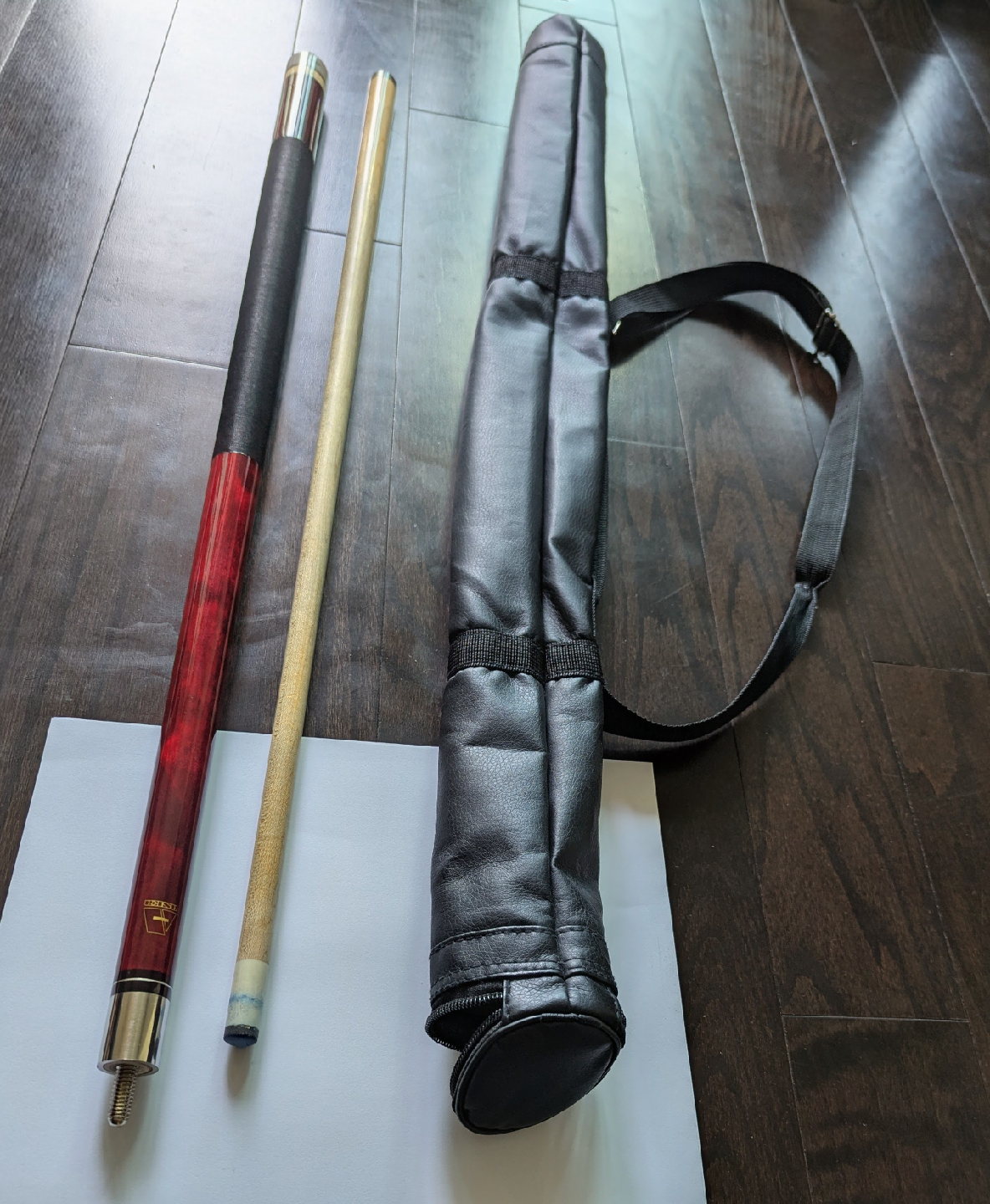Crown Mark Billiard/Pool Cue Stick with Case