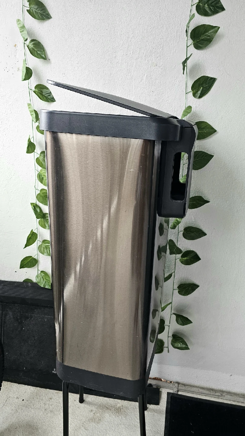 GLAD Stainless Steel Step Trash Can - photo 4