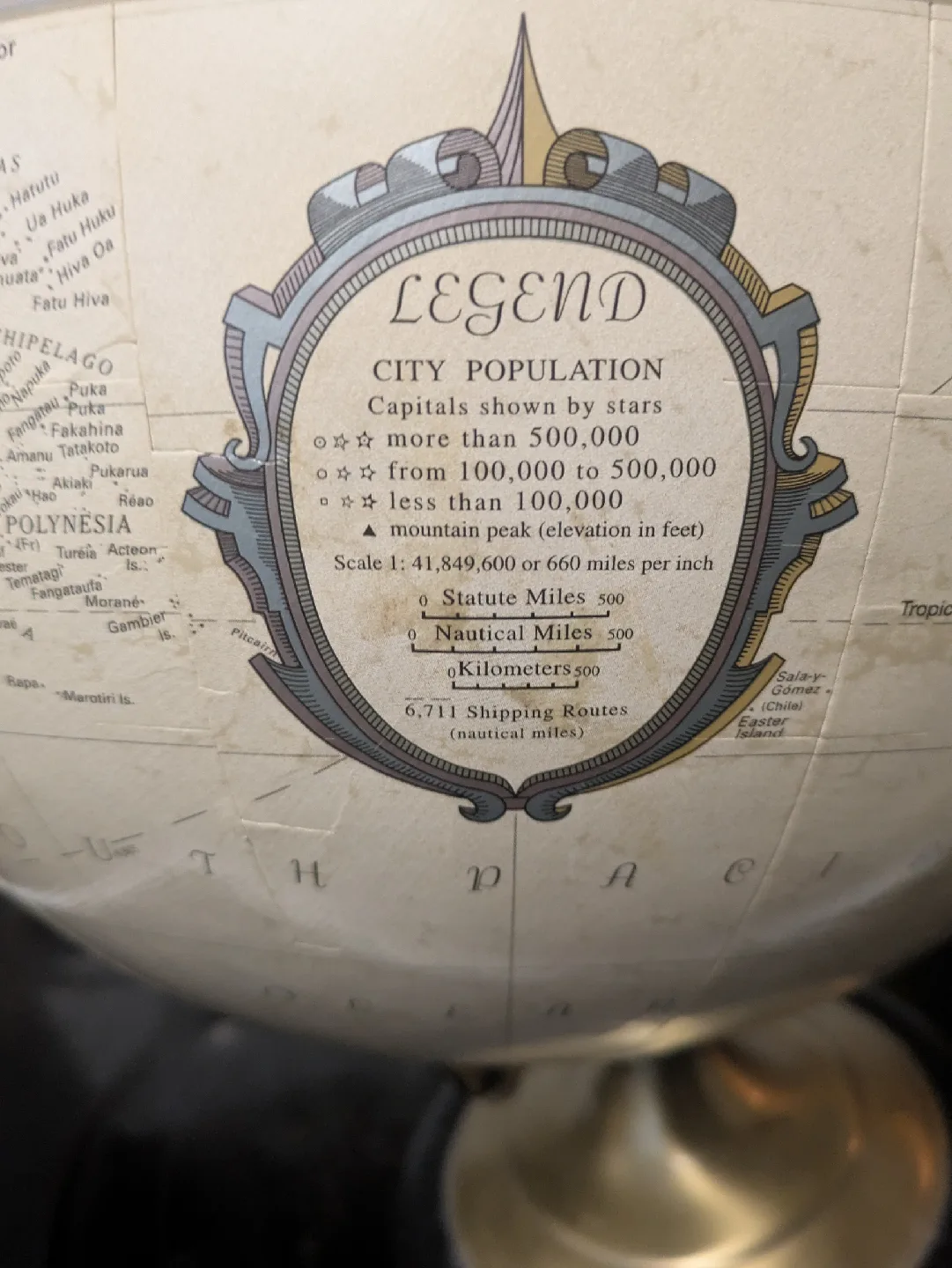 Replogle 12 Inch Diameter Globe Platinum Classic Series